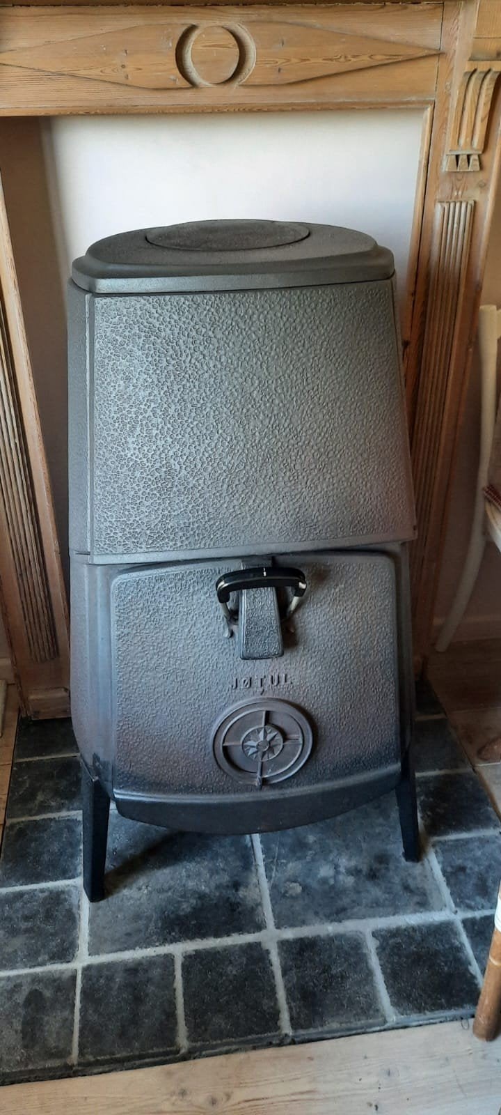 jotul 4 gietijzeren kachel, Huis en Inrichting, Ophalen