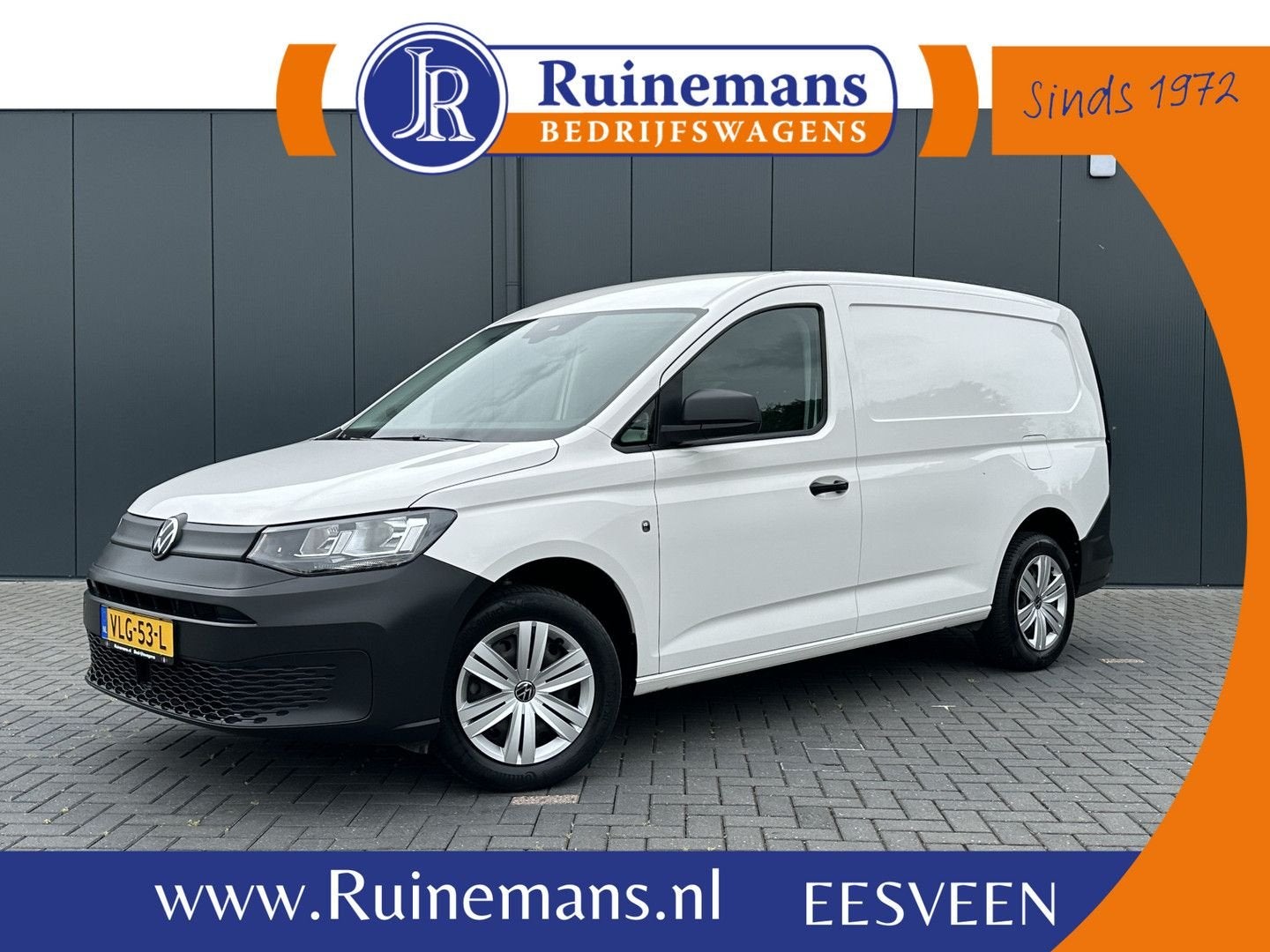 Volkswagen Caddy Cargo Maxi 1.5 TSI AUTOMAAT / ** BENZINE **, Auto's, Bestelwagens en Lichte vracht, Automaat, Wit, Electronic Stability Program (ESP)