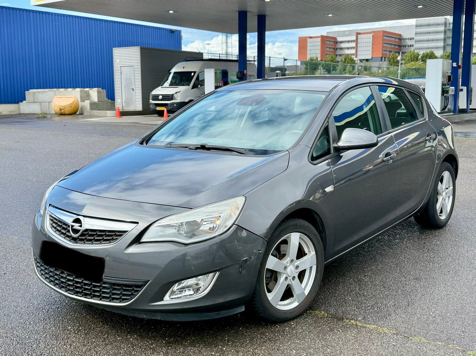 Opel Astra 1.7 CDTI, Auto's, Opel, Voorwielaandrijving, Stof, Zwart, Overige kleuren