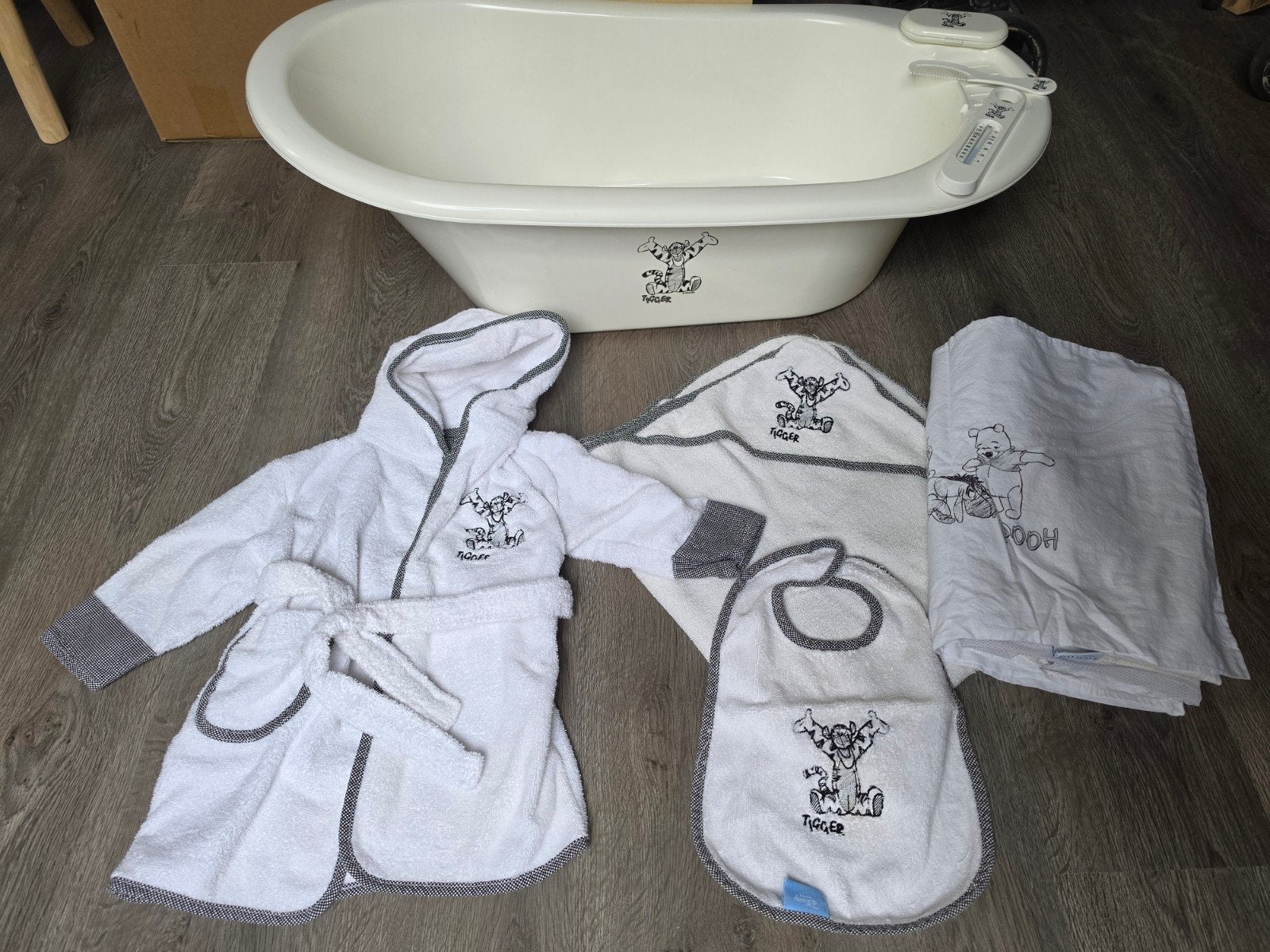 Badset + lakens babybed, Ophalen
