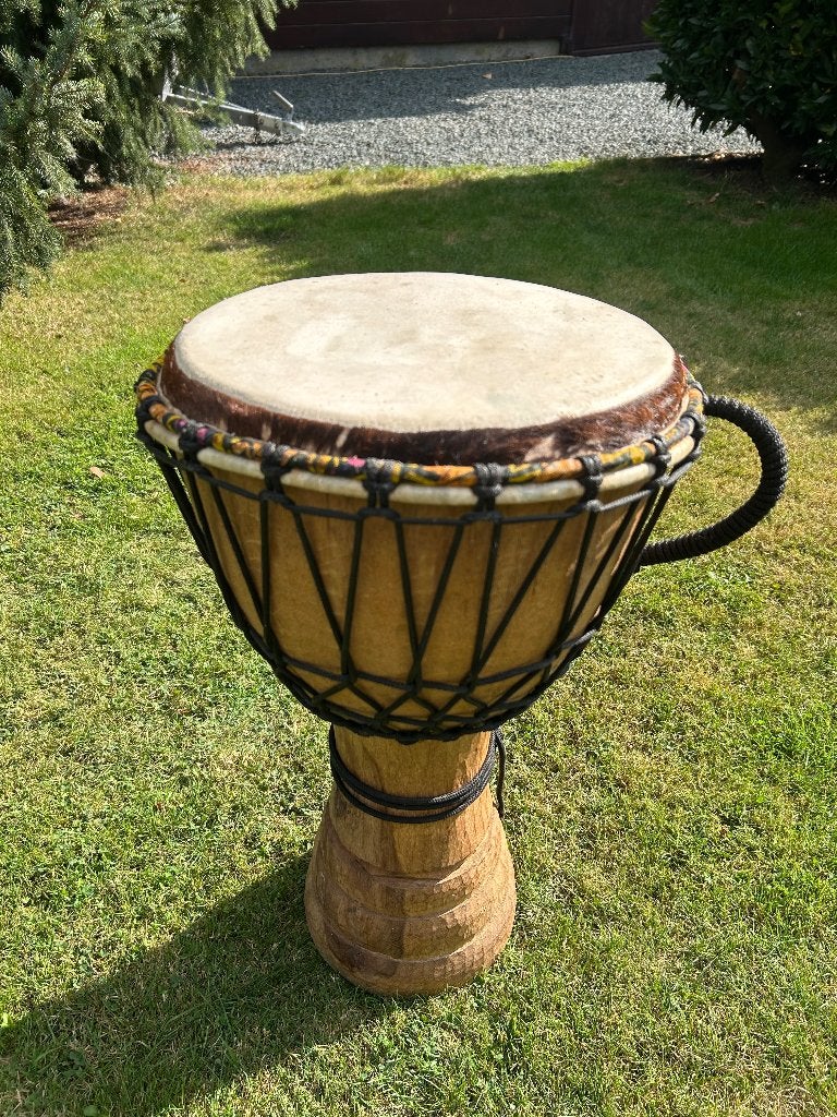Djembe hoogte 60cm x diameter 35cm - nog steeds te koop, Enlèvement, Utilisé, Autres types