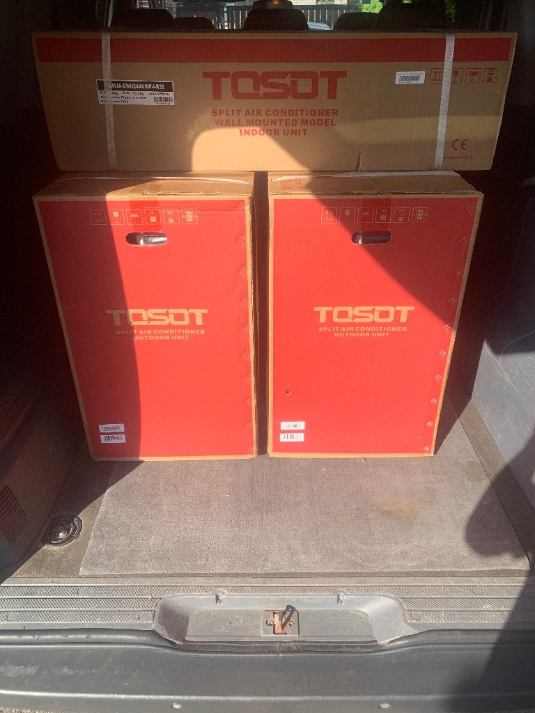 TOSOT CLIVIA 7,1/7,3kW met (Wifi), Ophalen, Nieuw, Wandairco, 100 m³ of groter