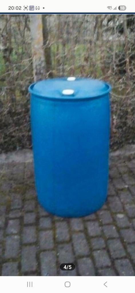 Voor mazout of water.  125 lieter, 150 lieter en 200 lieter., Ophalen