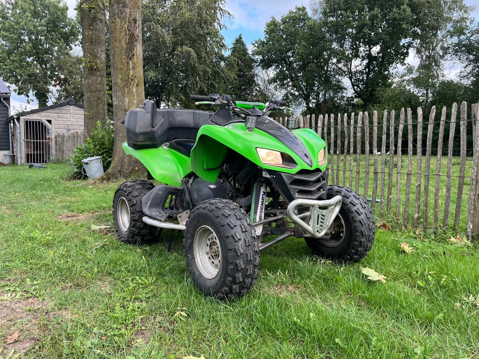 Kawasaki kfx 700 BJ2004 landbouwkenteken MARGE geen btw, Motos, Plus de 35 kW, 2 cylindres, 700 cm³