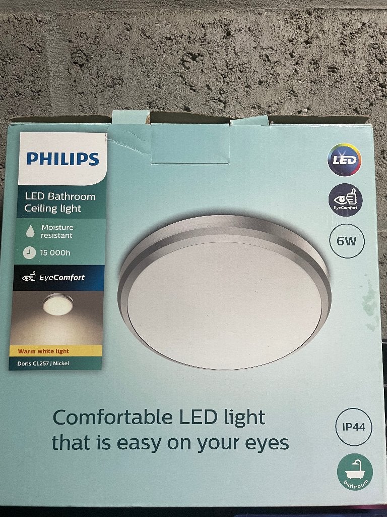 Philips wandlamp badkamer (IP44), Ophalen, Wandlamp, LED, Philips