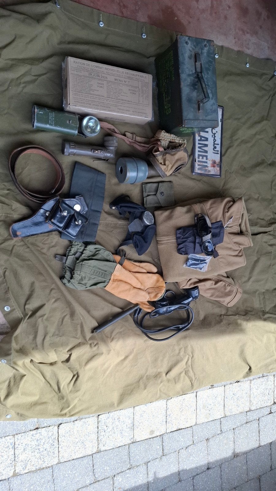 lot militaria, Ophalen of Verzenden, Landmacht, Overige typen