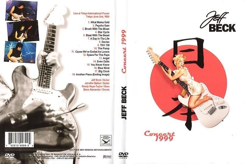 DVD - Jeff BECK - CONCERT 1999, Import, Tous les âges, Neuf, dans son emballage, Concert