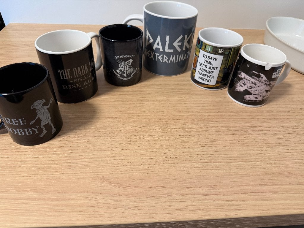 Koffietassen, Ophalen, Overige materialen, Gebruikt, Overige merken