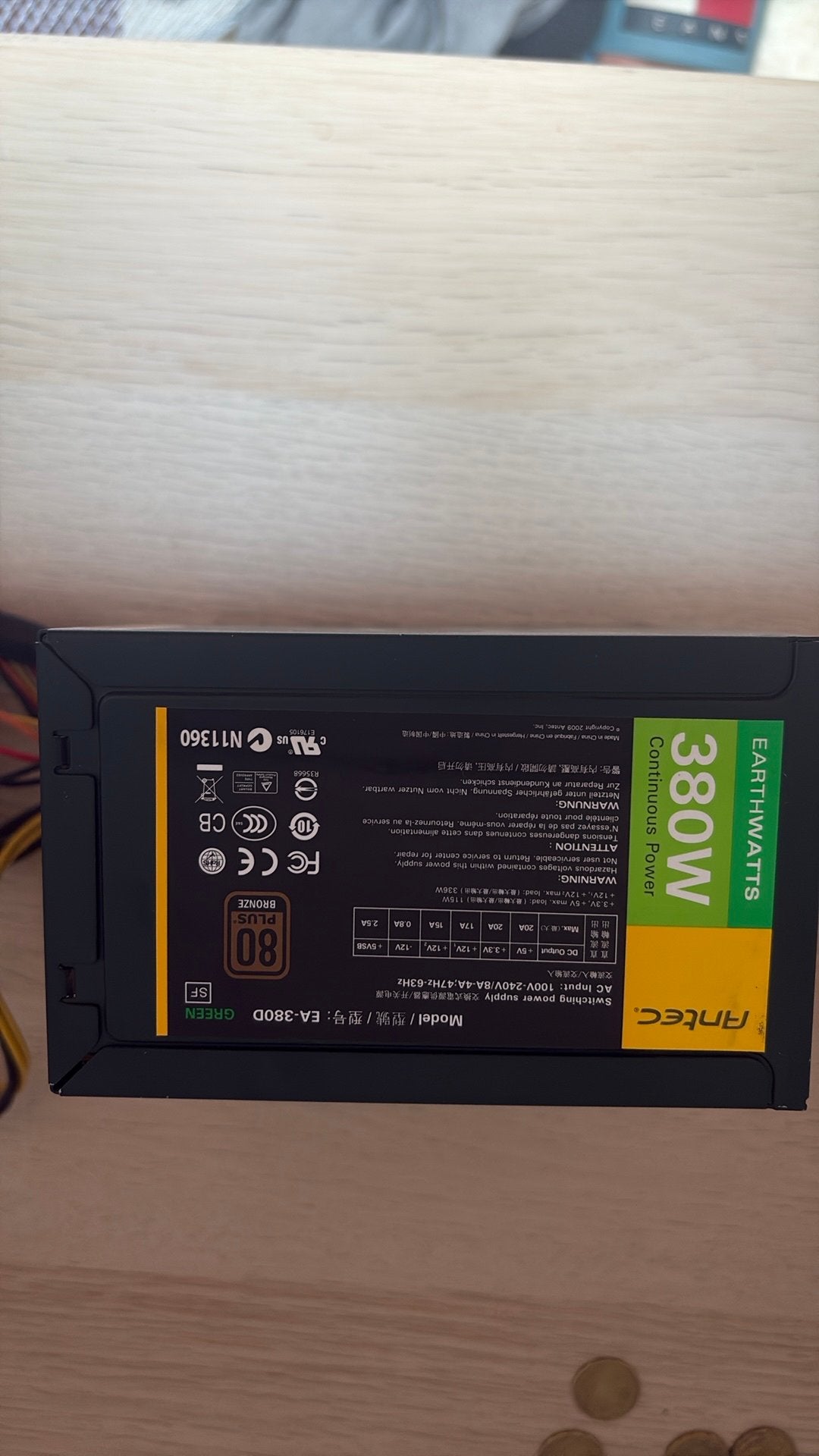 Antec power supply, Computers en Software, Interne voedingen, Ophalen, Zo goed als nieuw