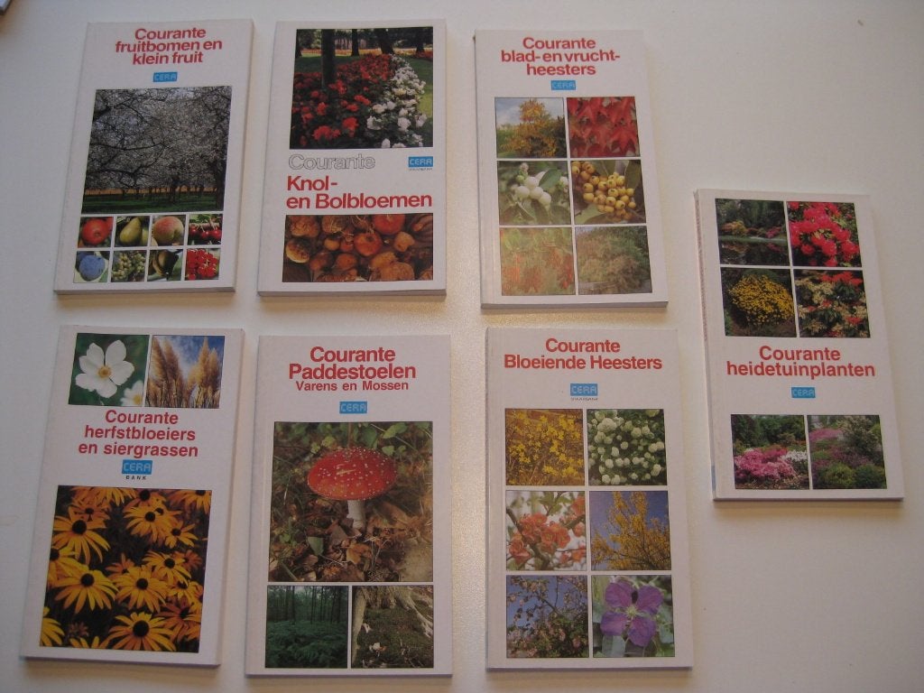 Cera verzamelboekjes Courante, Boeken, Ophalen of Verzenden, Zo goed als nieuw, Bloemen, Planten en Bomen, Cera