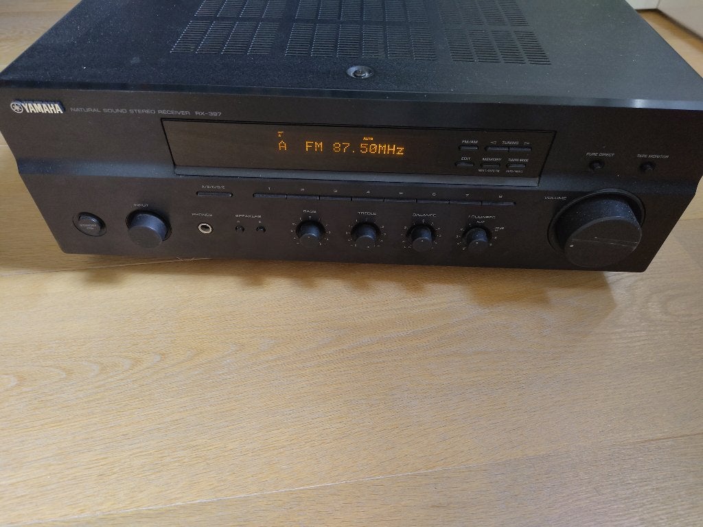 Yamaha versterker receiver RX-397, Audio, Tv en Foto, Ophalen, Gebruikt, Yamaha, 60 tot 120 watt