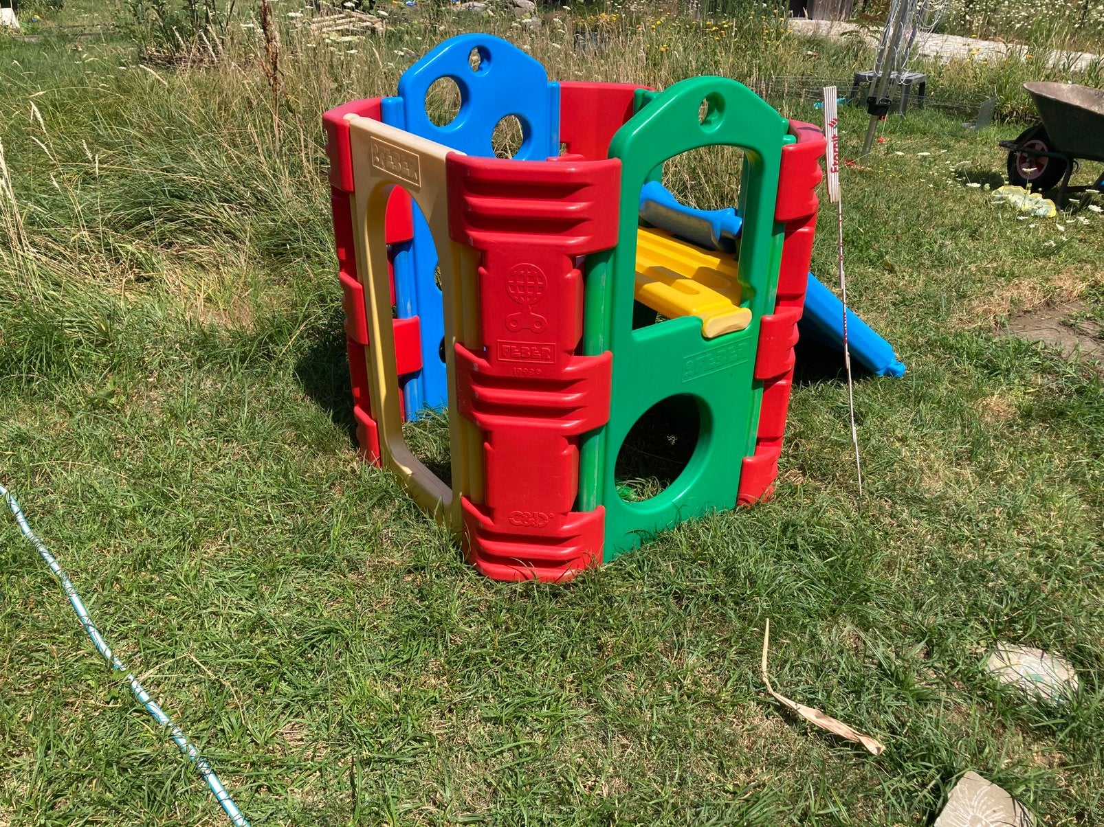 Speeltoestel modulair, Kinderen en Baby's, Ophalen, Gebruikt, Glijbaan