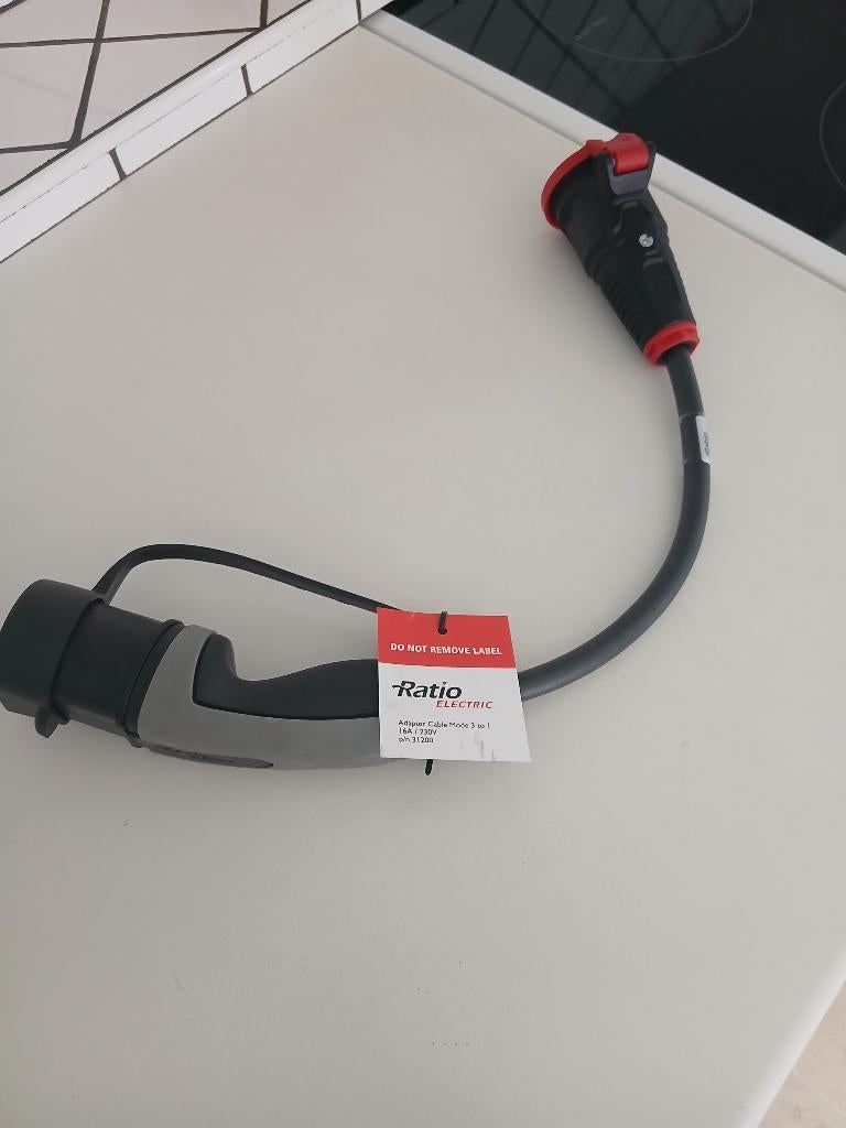 cable voiture electrique, Enlèvement ou Envoi, Neuf, Borne de recharge et Câble de charge