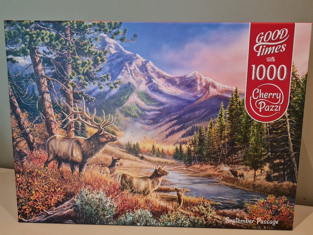 Cherry Pazzi puzzels, 1000 stukjes, Ophalen, 500 t/m 1500 stukjes, Zo goed als nieuw, Legpuzzel