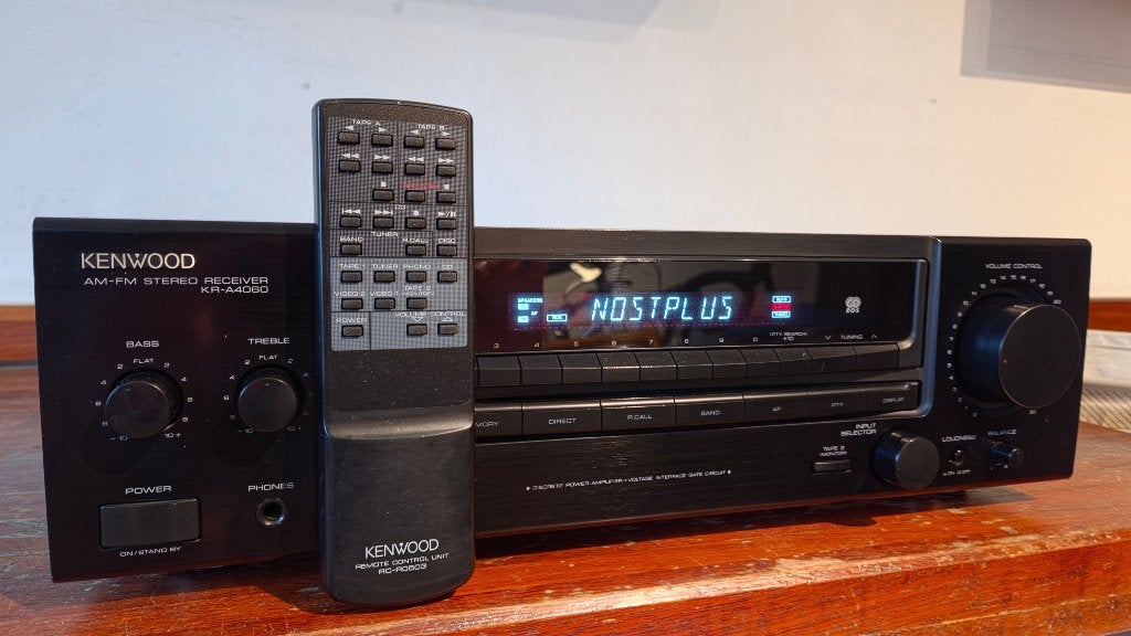 Versterker KENWOOD KR A4060, Audio, Tv en Foto, Versterkers en Ontvangers, Overige merken, Gebruikt, Ophalen of Verzenden, 60 tot 120 watt