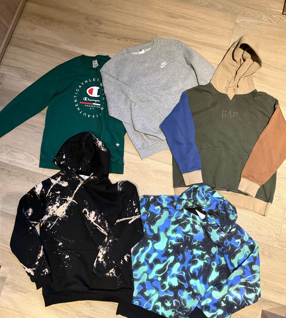 lot de 5 pulls, Enlèvement ou Envoi, Comme neuf, Taille 152