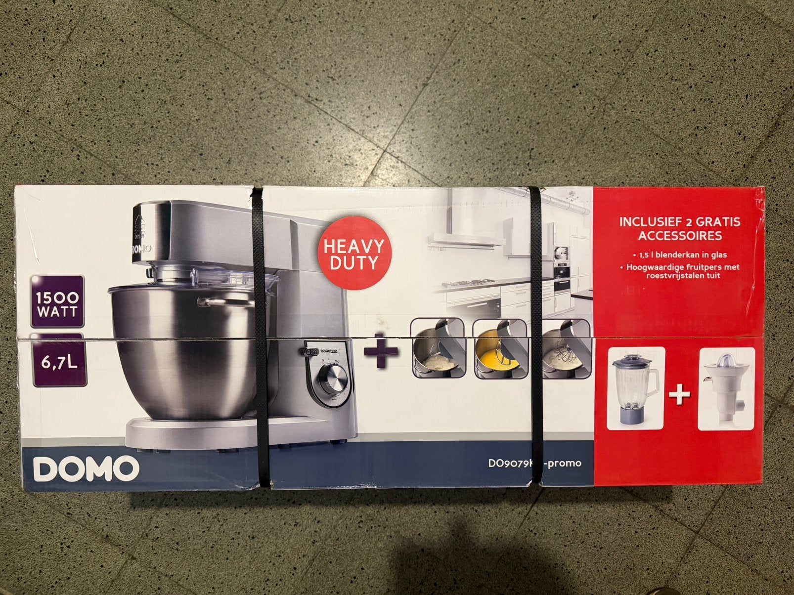 Keuken robot nieuw, 4 litres ou plus, Enlèvement, Neuf, 3 vitesses ou plus