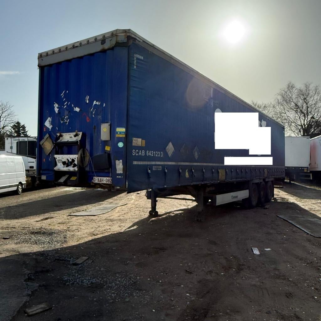 Krone DRUMBREAKS + BPW (Numéro de stock 42123), Autos, Camions, Achat, Entreprise, Remorques et Semi-remorques, Peinture métallisée