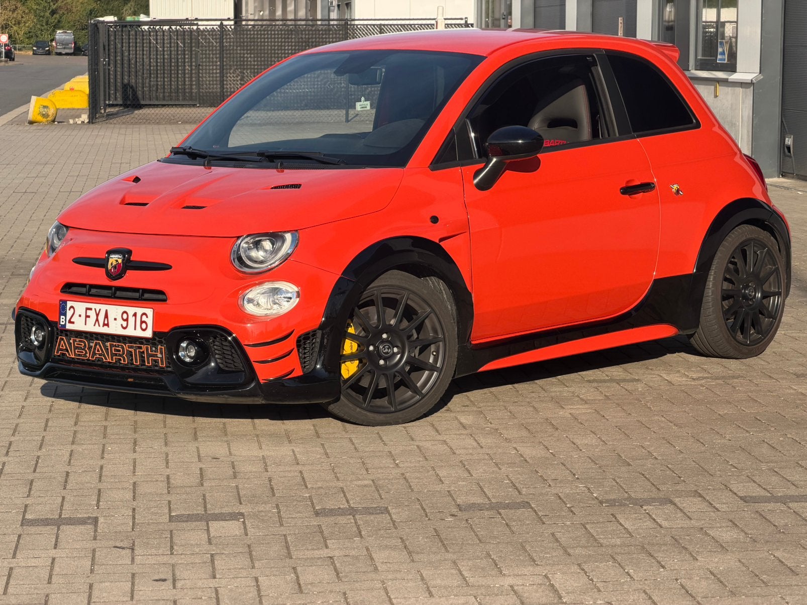 Fiat abarth 695 competizione, Auto's, Particulier, Zwart, Te koop
