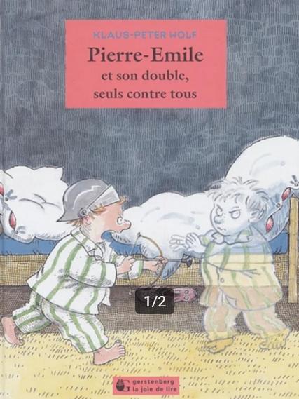 "Pierre-Emile et son double, seuls contre tous" Klaus-Peter, Enlèvement ou Envoi, Fiction général, Comme neuf, Klaus-Peter Wolf