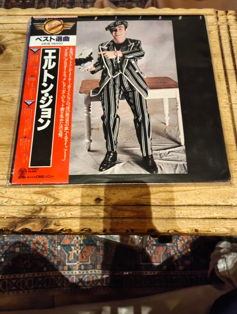 8 Lp's van Elton John, Gebruikt, Verzenden, Overige formaten, 1970 - 1979