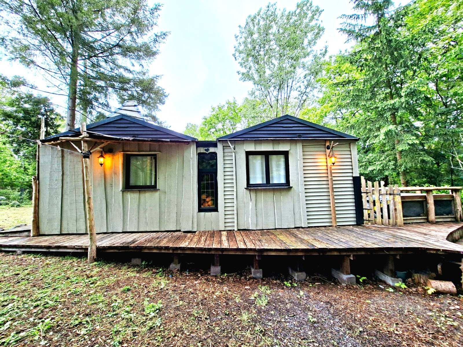 Maison de vacances avec forêt privée à Barvaux - 14,09are, Immo, BIJ DURBUY, 4 pièces, Ventes sans courtier, Maison individuelle