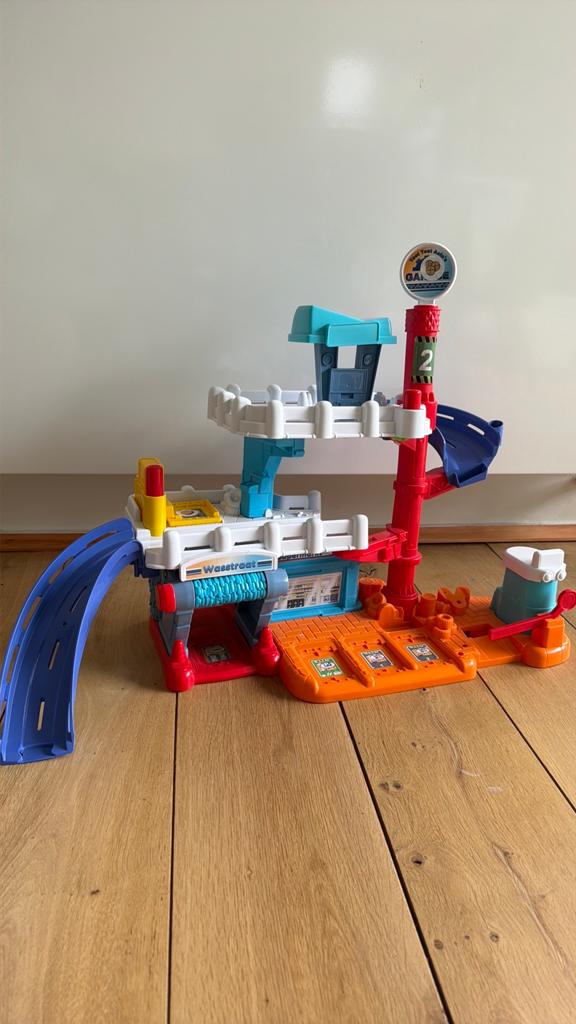 Vtech autobaan, Ophalen, Gebruikt