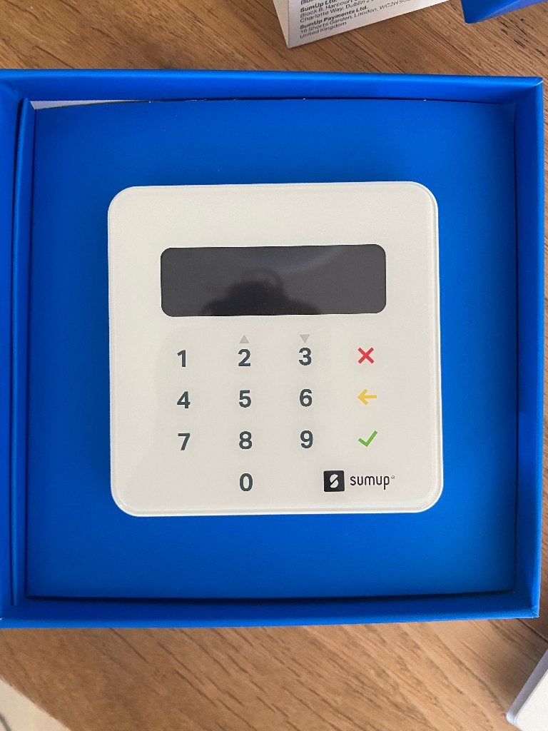 Sumup air card reader, Enlèvement ou Envoi, Comme neuf