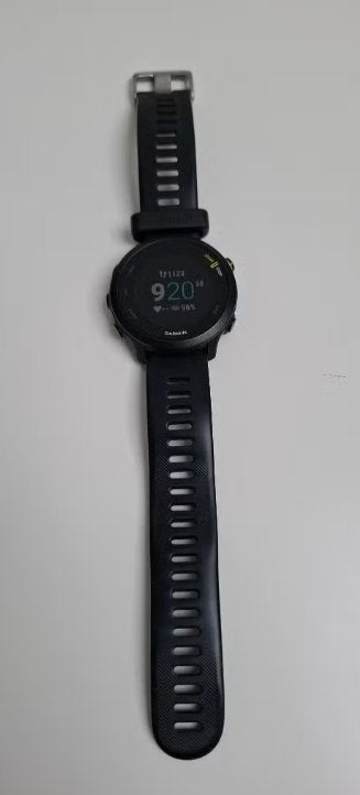 Garmin Forerunner 55 – Zwart, Bijoux, Sacs & Beauté, Montres de sport, Garmin, Comme neuf, Enlèvement, Android
