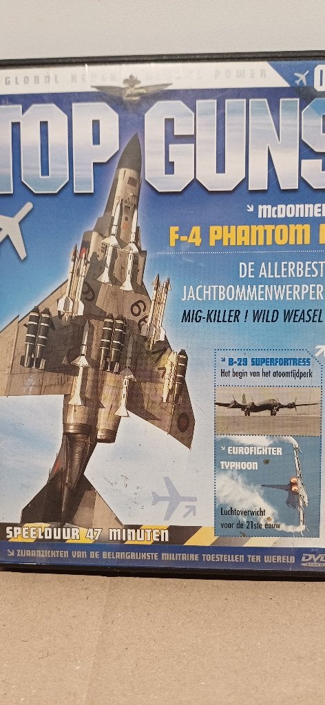 DVD - Top Guns F4 Phantom II, CD & DVD, Enlèvement ou Envoi, Anglais, Néerlandais, Utilisé