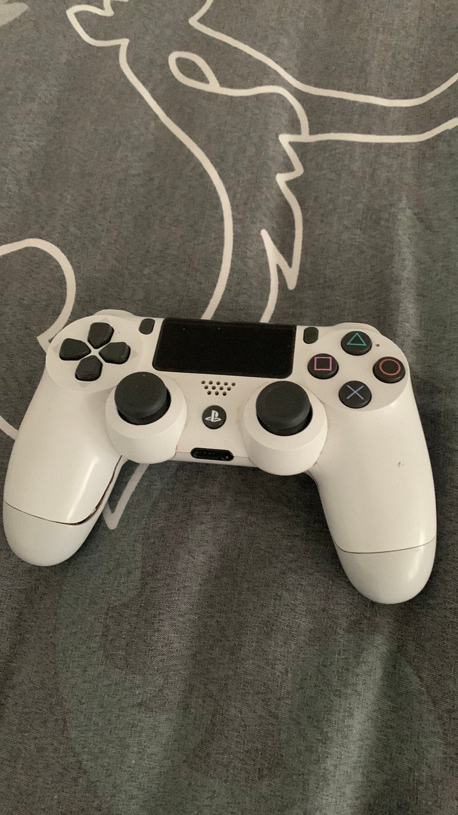 Originele Sony DualShock 4 Controller voor PS4 - Wit, Consoles de jeu & Jeux vidéo, Enlèvement ou Envoi, Comme neuf, Contrôleur