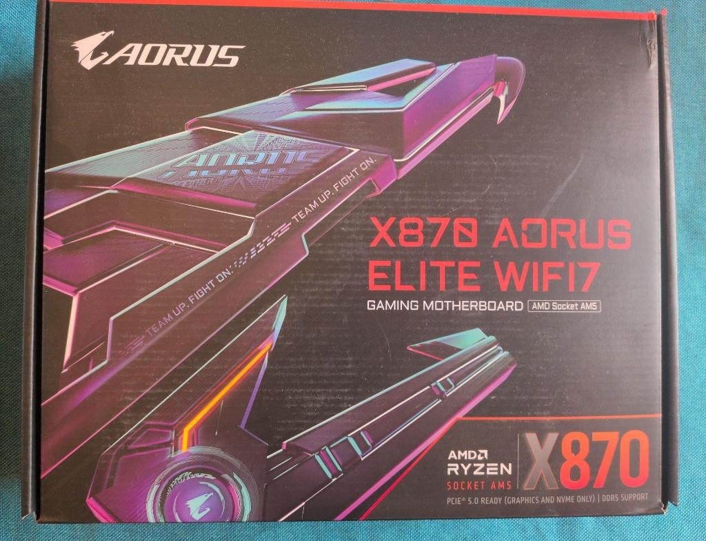 GIGABYTE X870 AORUS Elite WIFI7 Carte Mère AM5, Informatique & Logiciels, Neuf, Enlèvement ou Envoi, ATX, DDR5