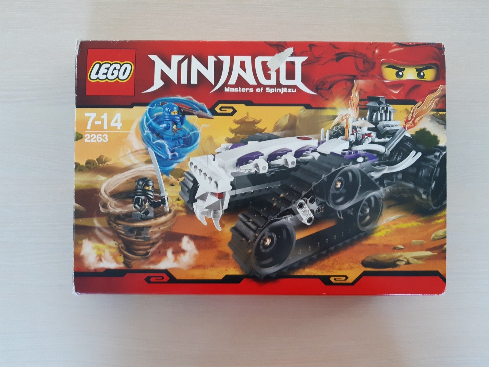 Lego ninjago Turbo shredder, Ophalen of Verzenden, Compleet, Lego, Ninjago