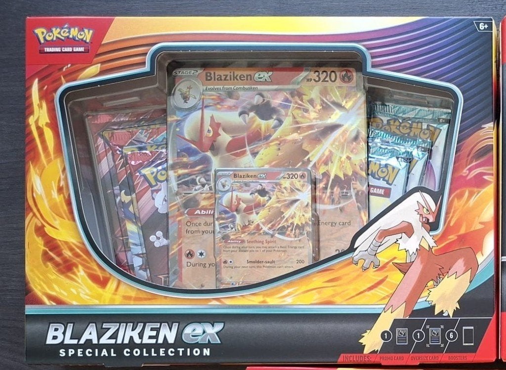 Pokemon Blaziken ex special collection box, Ophalen of Verzenden, Nieuw, Boosterbox