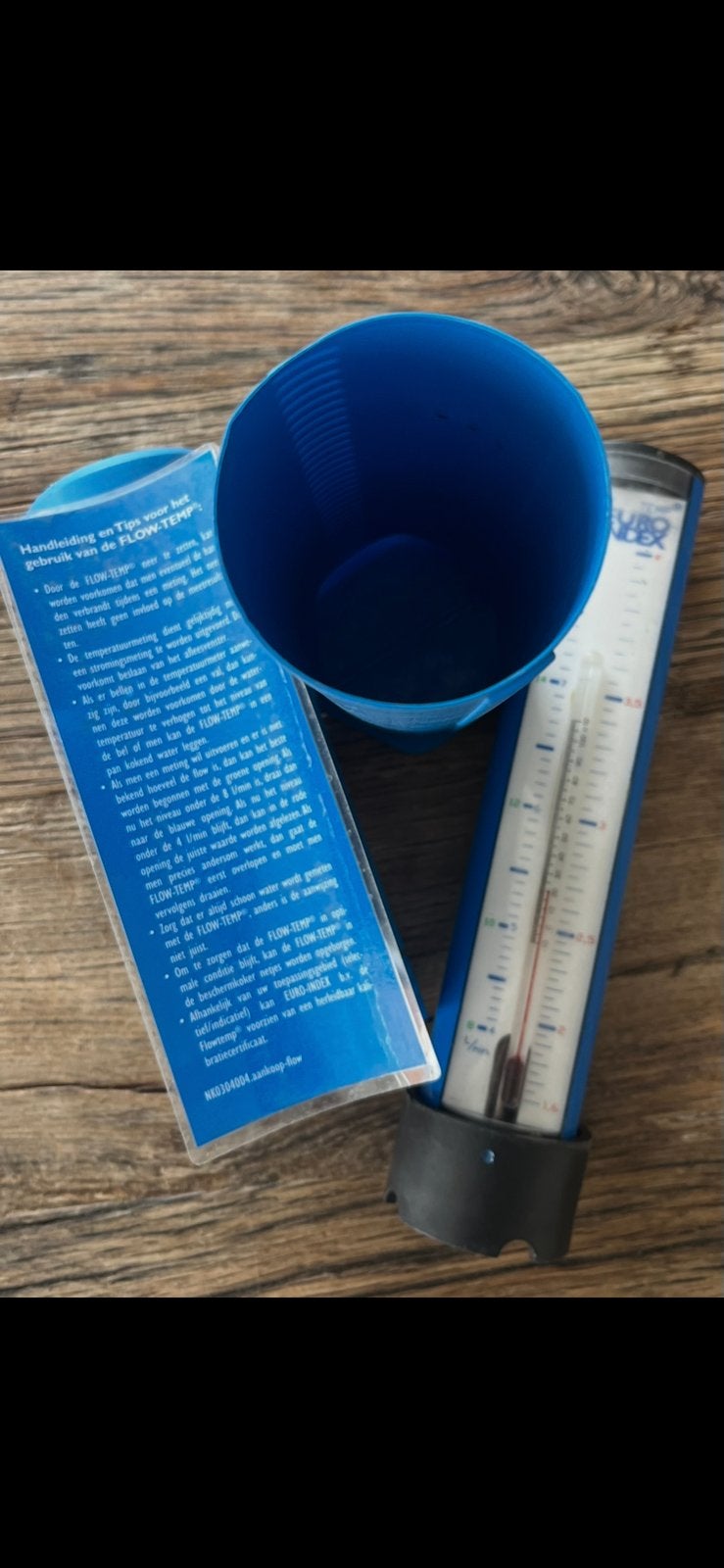 Flowtemp meetapparaat, Doe-het-zelf en Bouw, Ophalen of Verzenden, Gebruikt, Temperatuur