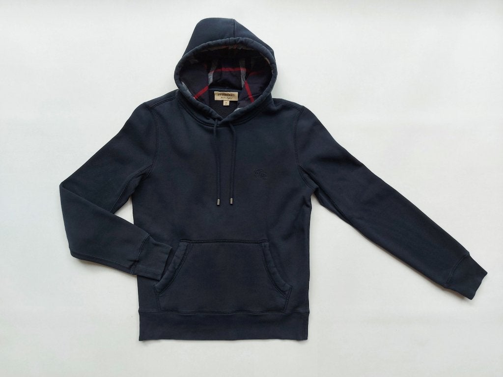 BURBERRY donkerblauwe hoodie Maat XS - Nieuwstaat !, Blauw, Ophalen of Verzenden, Zo goed als nieuw, Burberry