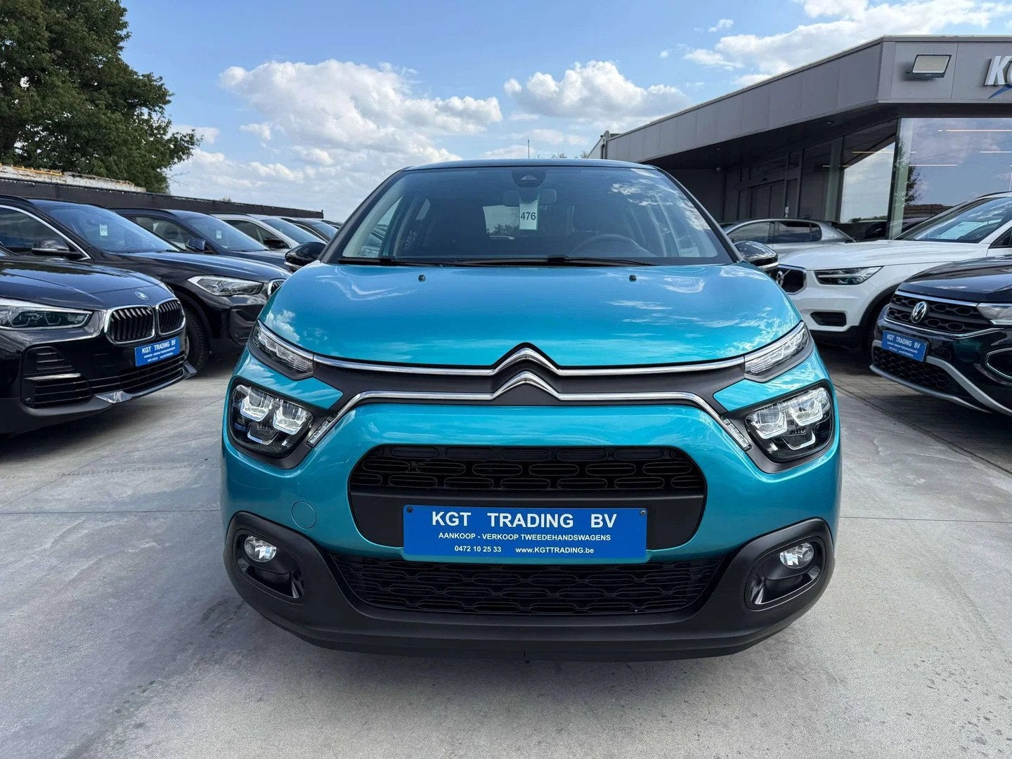 Citroën C3 1.2i 83PK NAVIGATIE CARPLAY BLUETOOTH FULL LED A, Auto's, Stof, 1199 cc, Blauw, 1055 kg