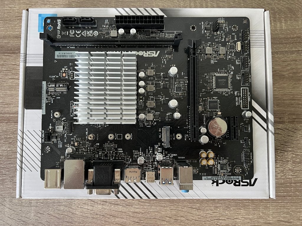 ASROCK N100M - Originele verpakking, Computers en Software, Moederborden, FCBGA1264, DDR4, Ophalen of Verzenden, Zo goed als nieuw