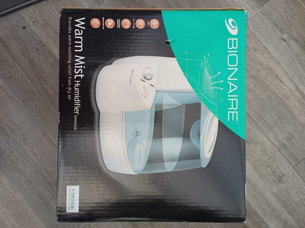 Humidifieur Bionaire, Elektronische apparatuur, Ophalen of Verzenden, Nieuw, Luchtbevochtiger