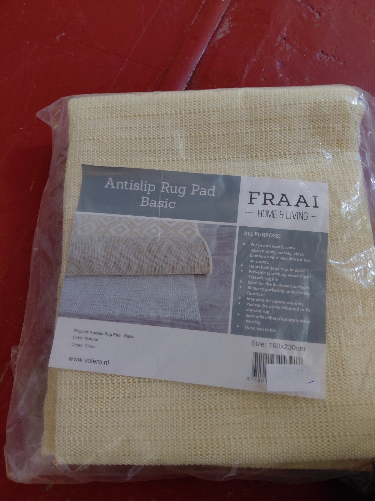 Anti slip mat, Ophalen, Nieuw, Beige