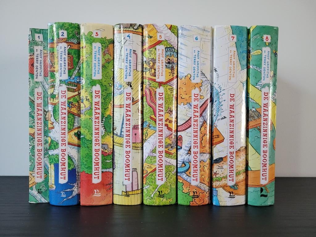 De waanzinnige boomhut boek 1 tem 8, Ophalen