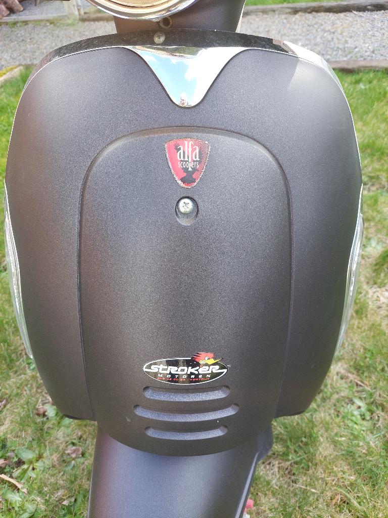 scooter Alfa City 49 cc  klasse A, Motoren, Ophalen, 1 cilinder