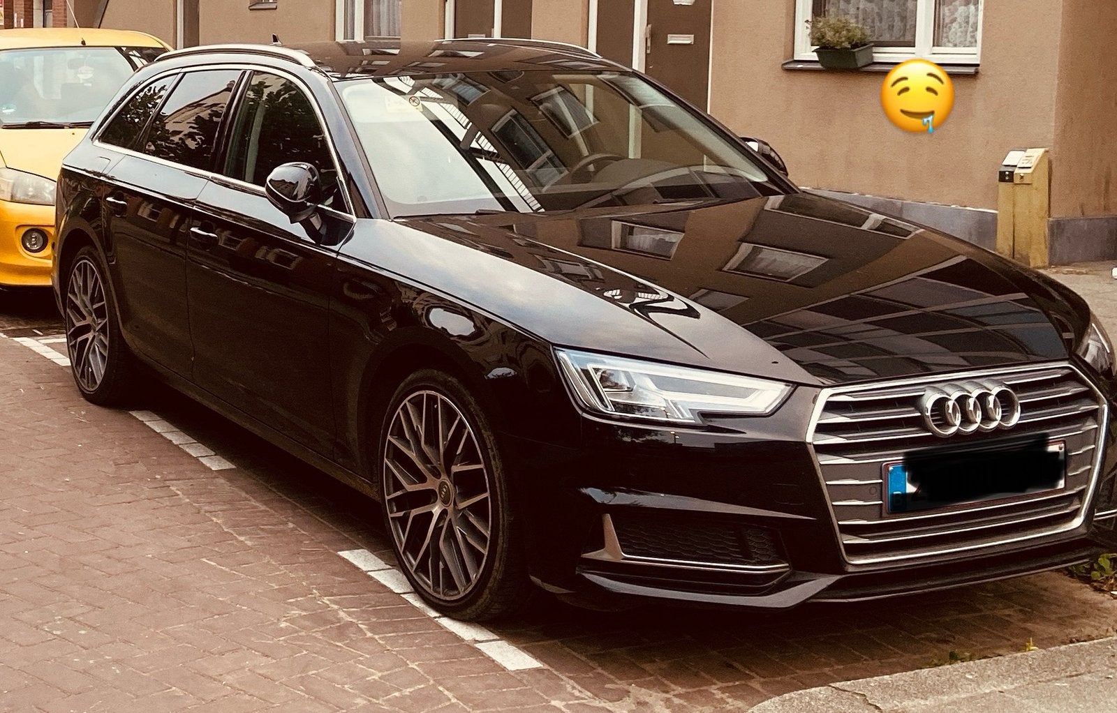 A4 b9 2.0tdi 2018, Auto's, Automaat, Euro 6, A4, Zwart