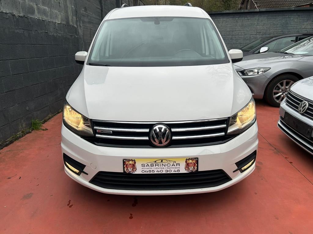 VW caddy 2017 automatic 168000 km 4 motion, Auto's, Automaat, Leder, Bedrijf, Te koop