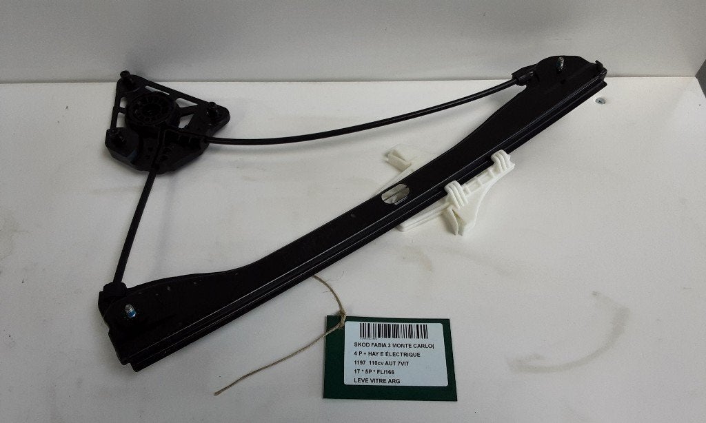 RAAMMECHANIEK LINKS ACHTER Skoda Fabia III (NJ3), Gebruikt, Skoda