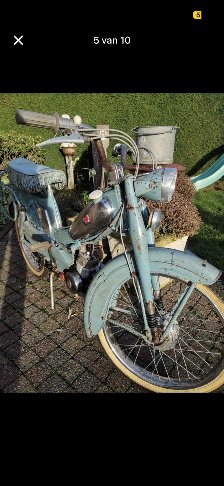 Motobecane av88, Fietsen en Brommers, Brommers | Oldtimers, 65 cc, Klasse B (45 km/u), 1 versnellingen, Ophalen