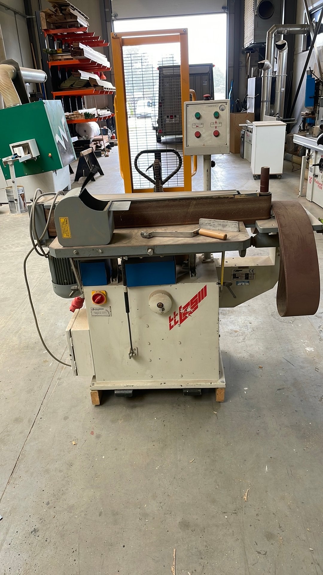 Schuurmachine, Ophalen, Gebruikt