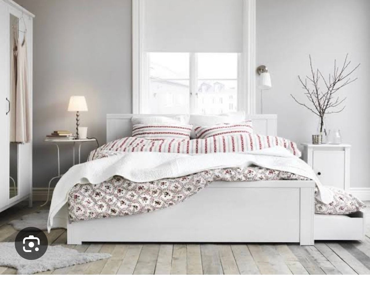 GRATIS bed + lattenbodem + matras, Maison & Meubles, Enlèvement, Utilisé