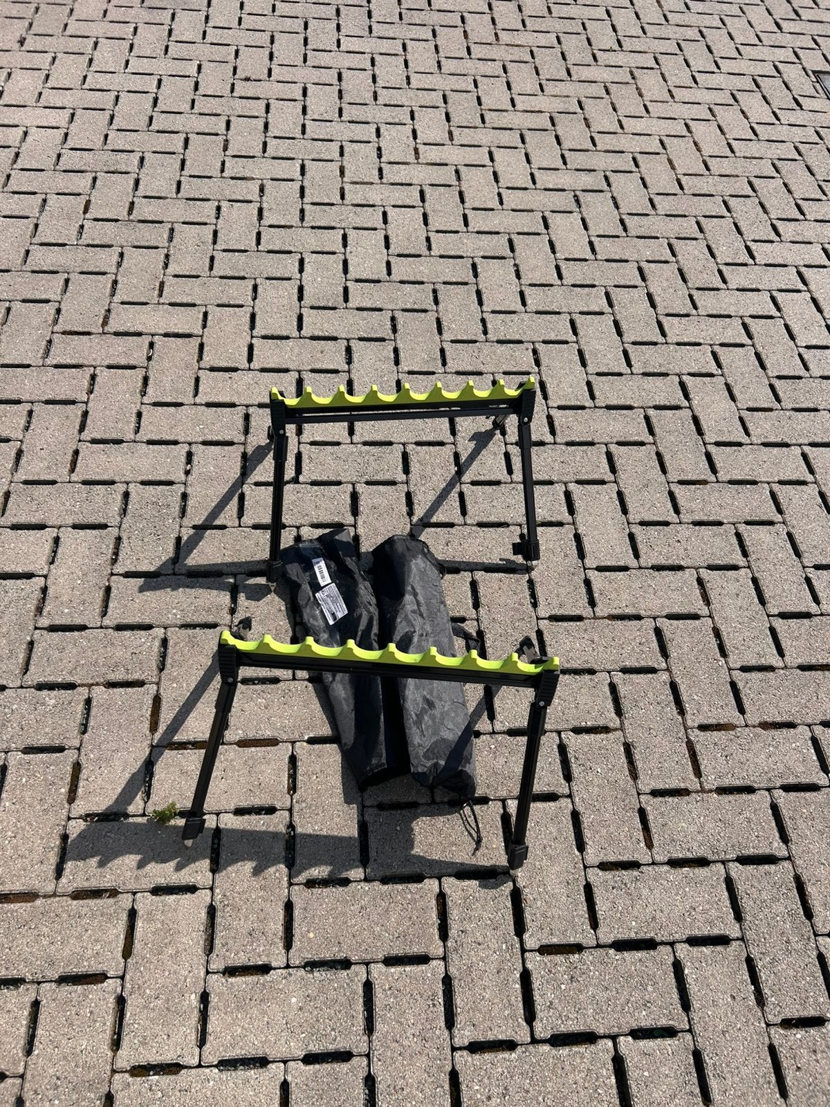 Fluo topsethoider 2 x verstelbare poten en draagtas, Enlèvement, Neuf, Autres types