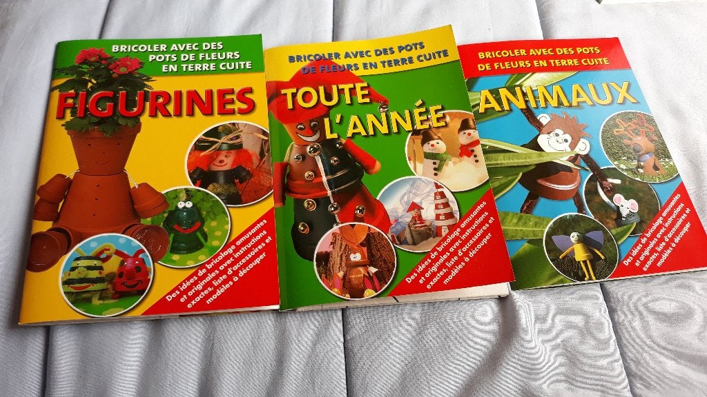 bricoler avec des pots en terre cuite, Livres, Loisirs & Temps libre, Enlèvement ou Envoi, Comme neuf, Autres sujets/thèmes